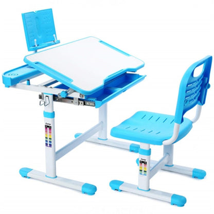 Children's  Study Desk Height Adjustable  Storage Drawer