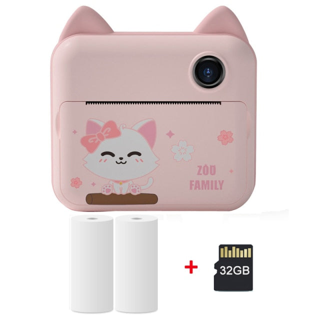 Instant Camera Print Camera For Kids