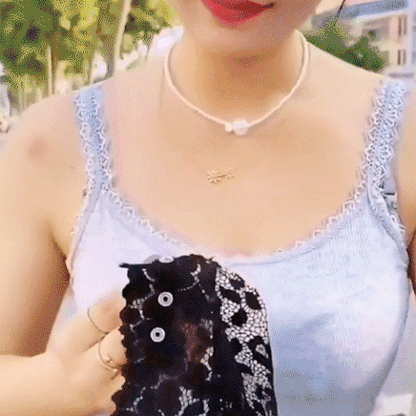Anti peep invisible bra